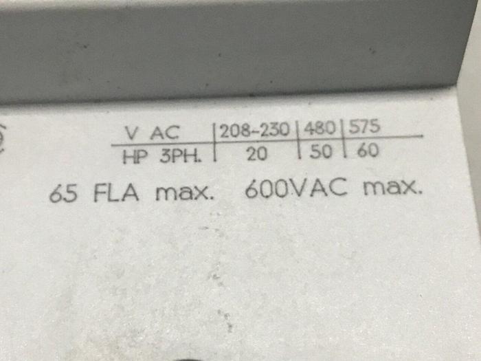 Used SIEMENS Motor Starter 3VU1600-0MM00 #129545