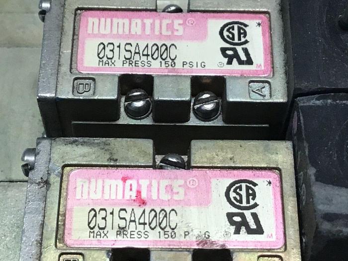 Used NUMATICS Valve 031SA400C Used