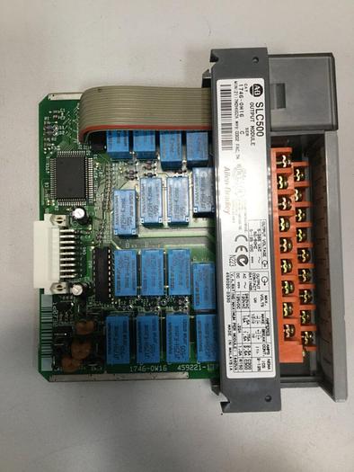 Used ALLEN BRADLEY Output Module 1746-0W16 #100909