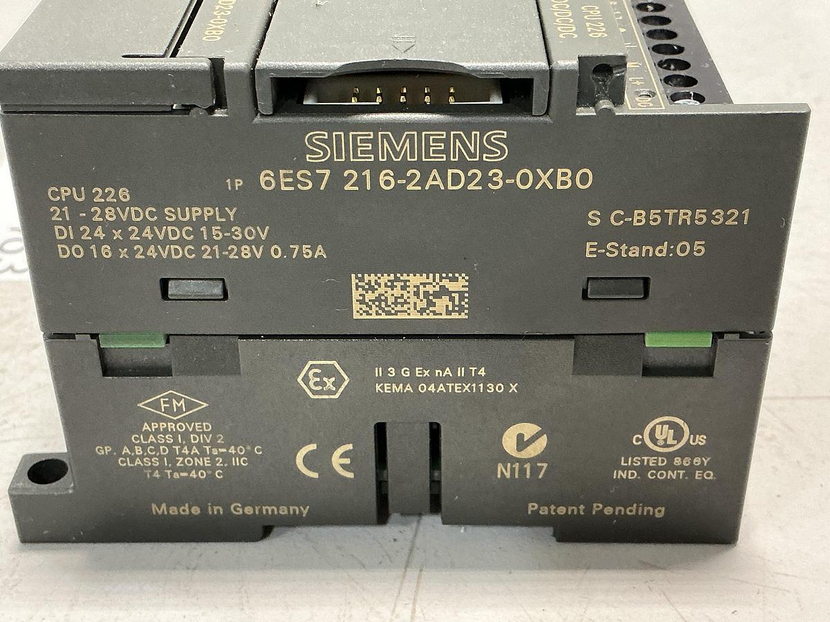 Used SIEMENS CPU226 DC/DC/DC