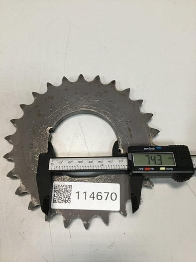 Used BROWNING Tie Bar Die Height Nut Gear CAN-3042X #114670