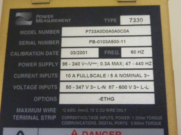 Used POWER MANAGEMENT Control P733A0D0A0A0C0A #55479