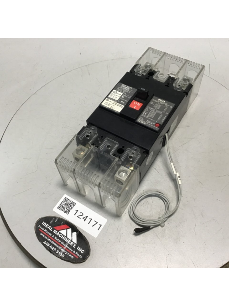 Used FUJI ELECTRIC 40 Amp Circuit Breaker SA102BAUL40 Used