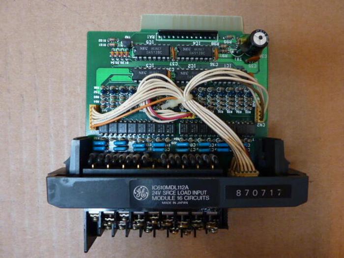 Used GENERAL ELECTRIC / GE SRCE Load Input Module 1C610MDL112A #27069