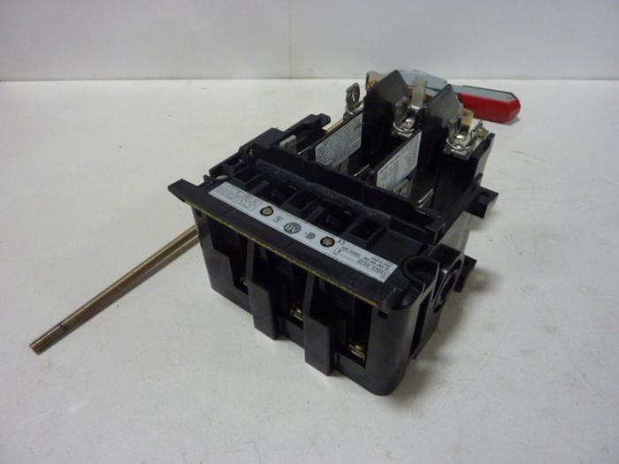 Used ALLEN BRADLEY 30 Amp Disconnect Switch 1494V-DS30 SER A #57410