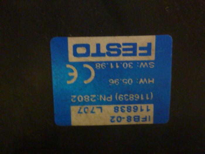 Used FESTO Control Block / Valve Terminal IFB8-02 #61267