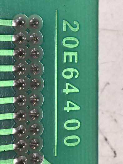 Used SEPRO ROBOTIQUE Circuit Board 20E64400 #136867