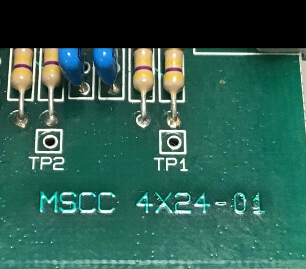 Used PLASTHING 4 Zone Control Card MSCC 4X24-01 USED