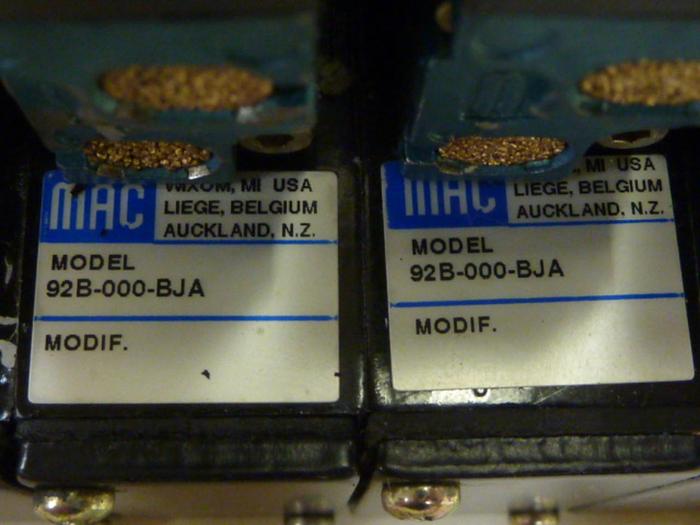 Used MAC Valves BLOCK852 Used