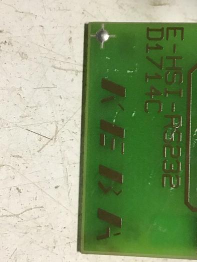 Used KEBA Circuit Board E-HSI-RS232 D1714C USED #80889
