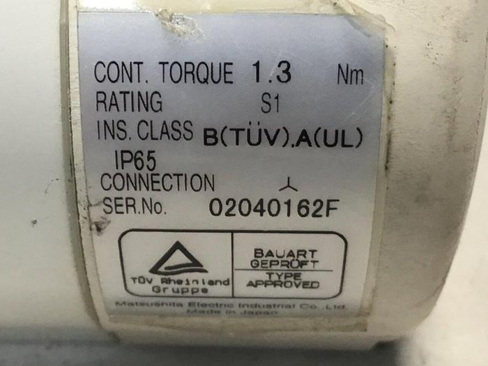 Used PANASONIC Servo Motor MSMA042A1A Used