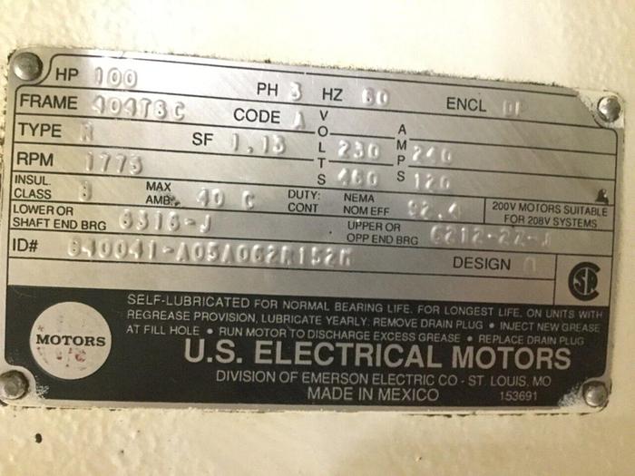 Used GARDNER DENVER Air Compressor EBPSMC #106915