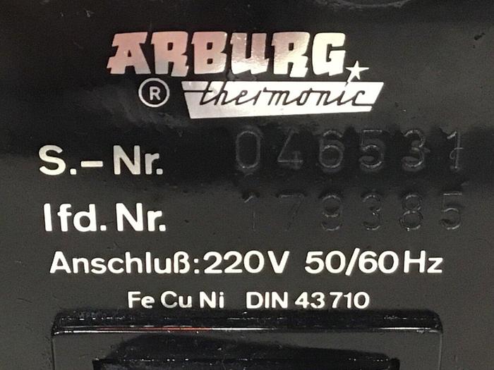 Used ARBURG Temperature Control FF10G250/500 Used