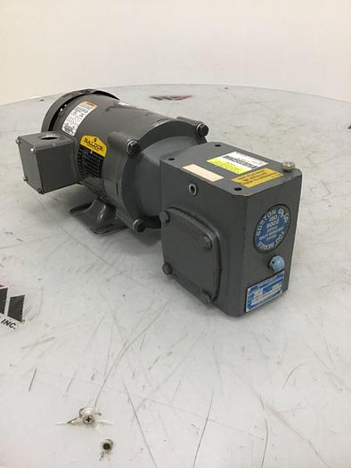 Used BALDOR .5 HP Motor w/ Gearbox CM3538 Used