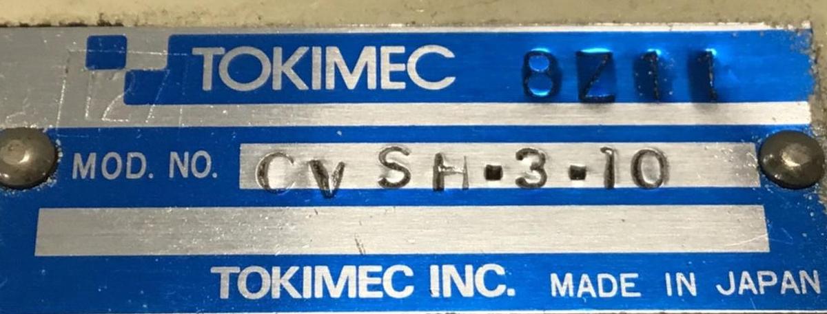 Used TOKIMEC Valve CVSH-3-10 USED