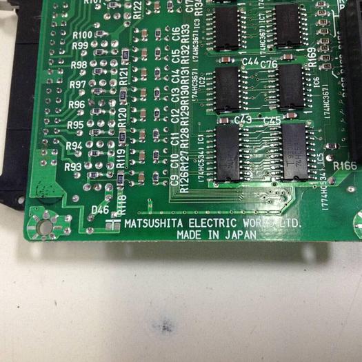 Used MATSUSHITA ELECTRIC Expansion Board NTP-N17H-T #80350