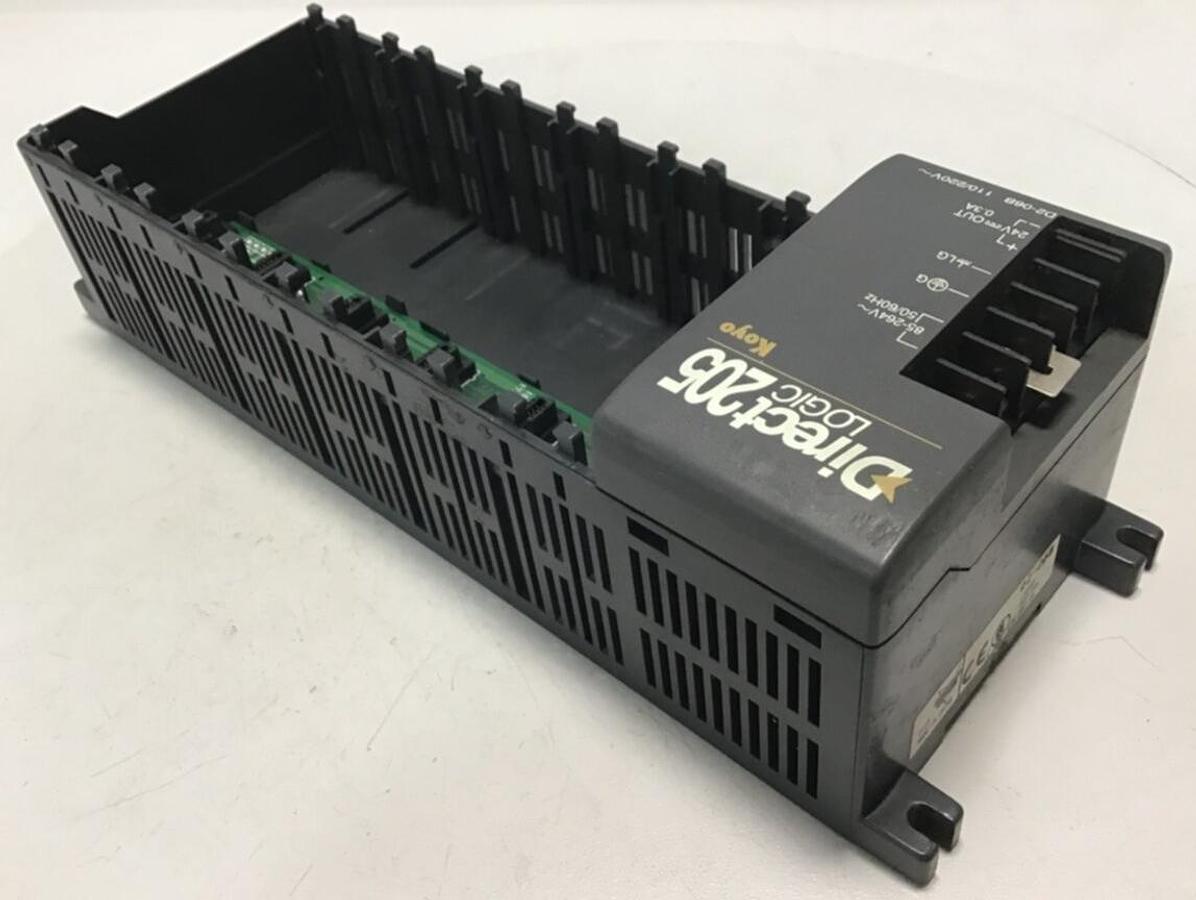 Used KOYO Direct Logic 6 Slot Rack D2-06B USED