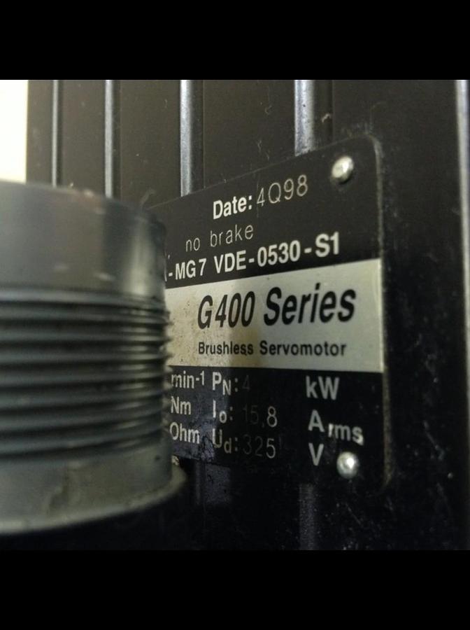Used MOOG Brushless Servo Motor G405-522 #67968