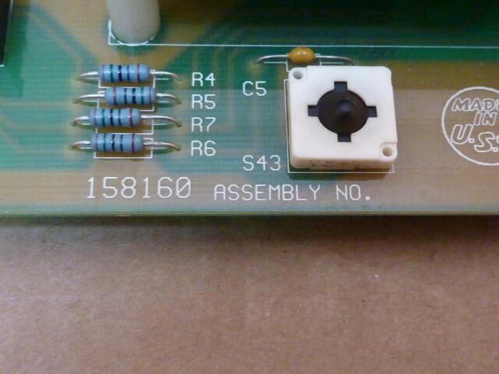 Used MILLER Welder Circuit Board 158160 #28038