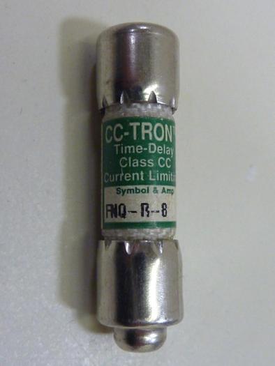 Used TRON / BUSSMANN 8 Amp Fuse FNQ-R-8 #62368