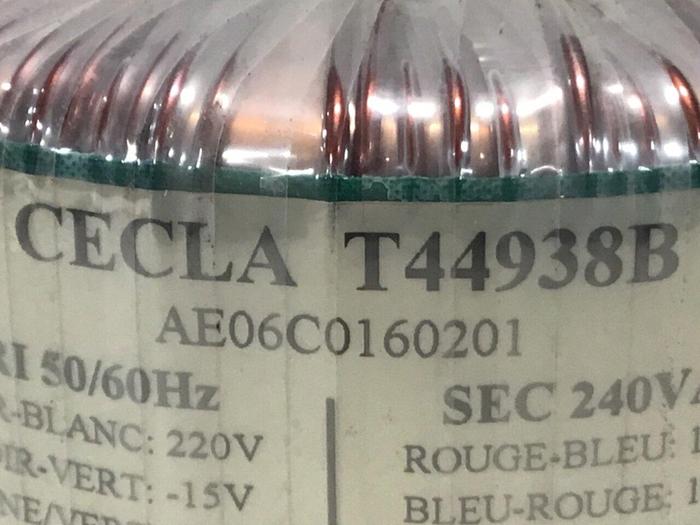 Used CECLA Transformer T44938B #119460