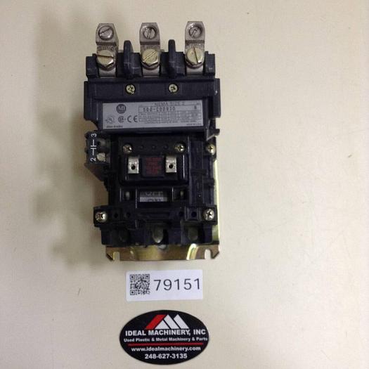 Used ALLEN BRADLEY Contactor 500-COD930 SER B #79151