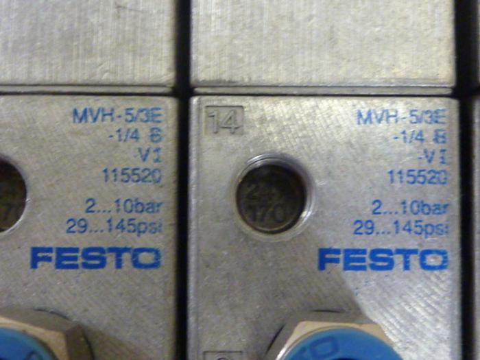 Used FESTO Control Block / Valve Terminal IFB8-02 #61261