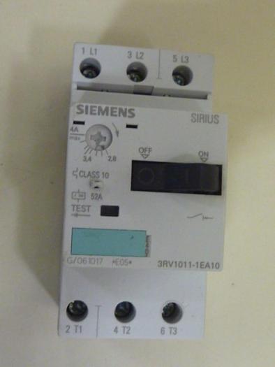 Used SIEMENS Motor Starter 3RV1 011-1EA10 #63788
