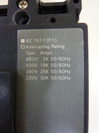 Used FUJI ELECTRIC 15 Amp Circuit Breaker BU-ESA3015 #46743