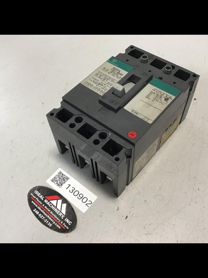 Used GENERAL ELECTRIC / GE 100 Amp Circuit Breaker TED136100 #130902