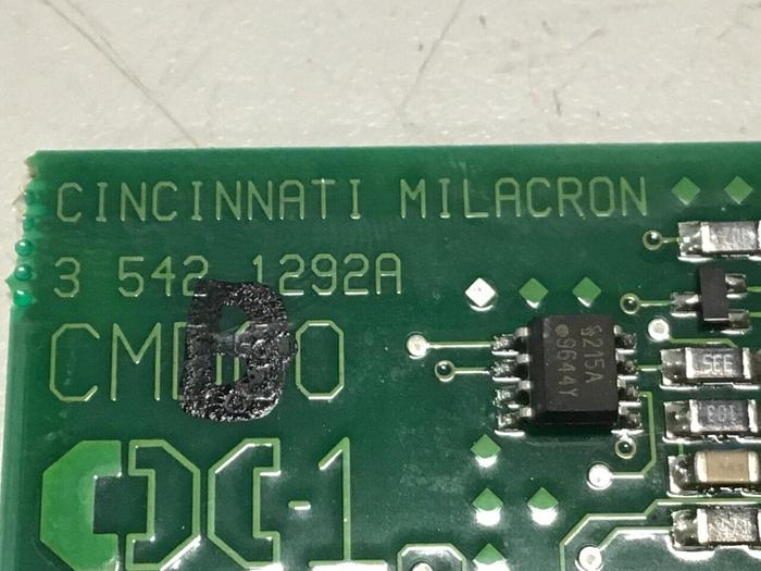 Used CINCINNATI MILACRON Circuit Board 3-542-1292A / BRACKET Used