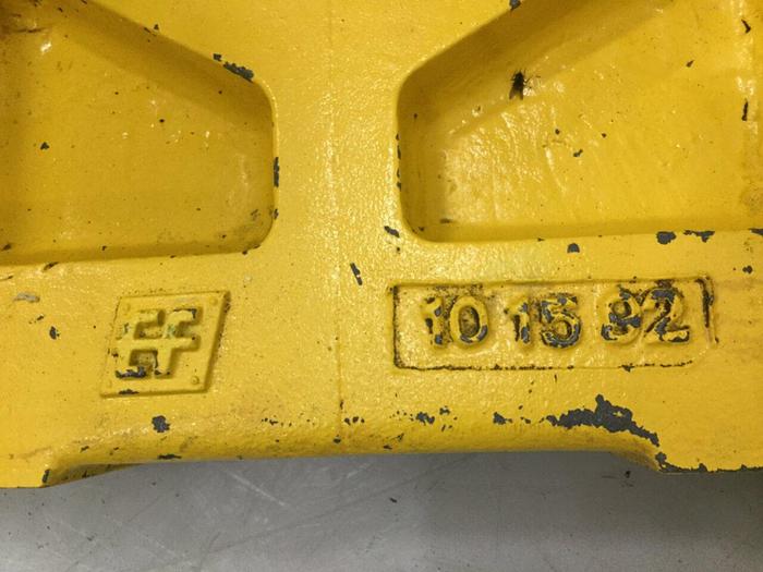 Used VAN DORN Movable Platen 308075-D Used