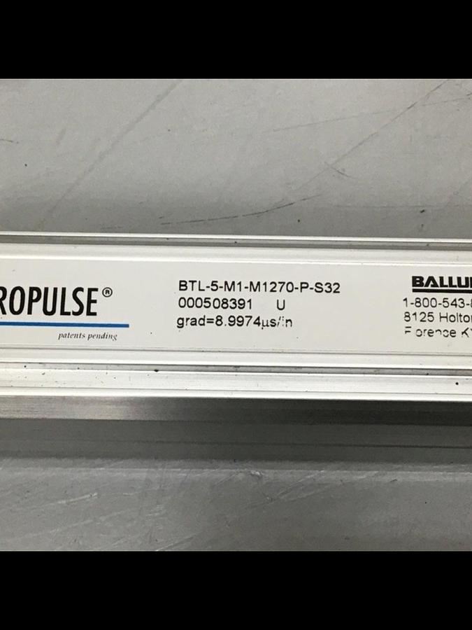 Used BALLUFF Linear Transducer BTL-5-M1-M1270-P-S32 USED