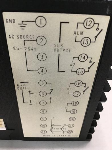 Used BARBER COLMAN Temp Control MBEA-02200-000-8-00 Used