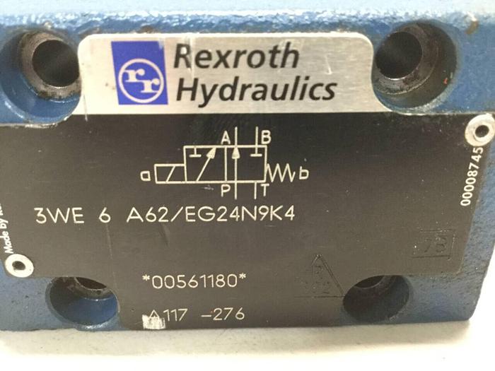 Used REXROTH Valve 3WE6A62/EG24N9K4 #99463