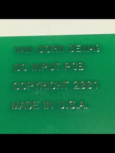 Used VAN DORN DC Input Board 330037 PC330-037 Used