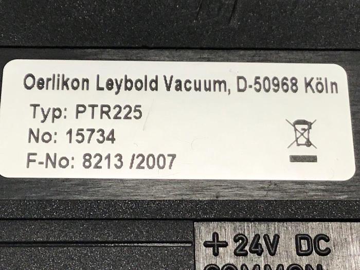 Used OERLIKON Vacuum Gauge PTR225 #128904