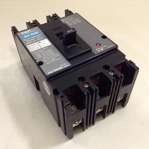 Used FUJI ELECTRIC 50 Amp Circuit Breaker BU-ESB3050 #84870