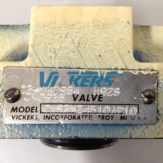 Used VICKERS Hydraulic Valve CVCS25C1S2W24510AP10 #89830