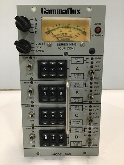 Used GAMMAFLUX Husky Temperature Control 943 #112497