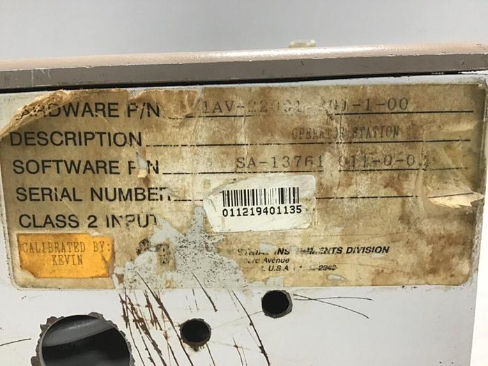 Used BARBER COLMAN Operator Panel 41AV-22001-201-1-00 Used