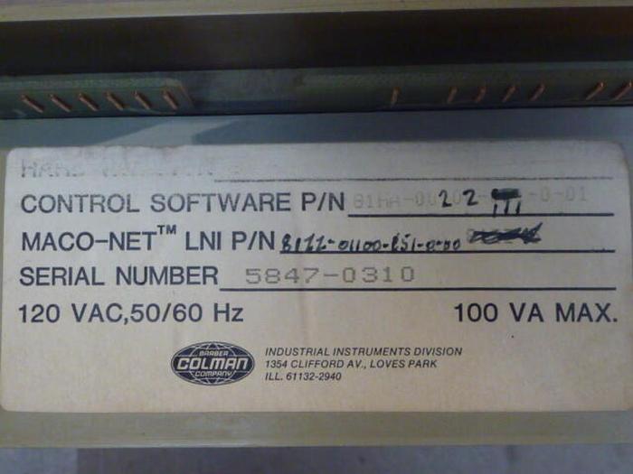 Used BARBER COLMAN Pressure/Flow Module 80HA-00001-002-0-00 #33075