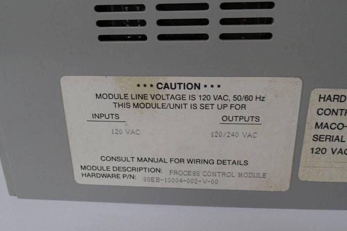 Used BARBER COLMAN Process Module 80EB-10004-002-V-00 Used