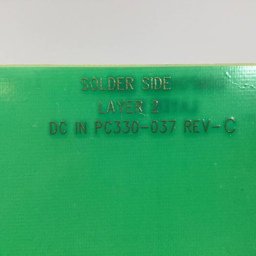 Used VAN DORN DC Input Board 330037 PC330-037 Used