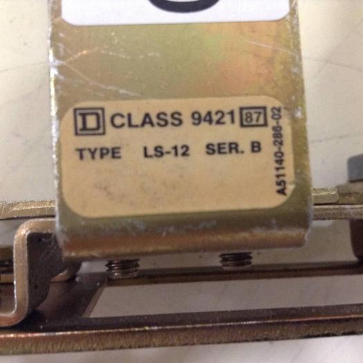 Used SQUARE D Operating Switch 9421-LS-12 #77660