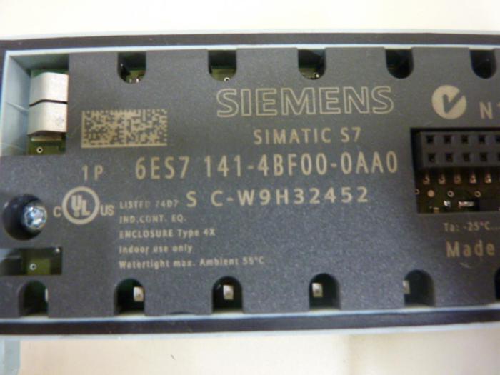 Used SIEMENS Simatic Electronic Module 6ES7 141-4BF00-0AA0 #50608