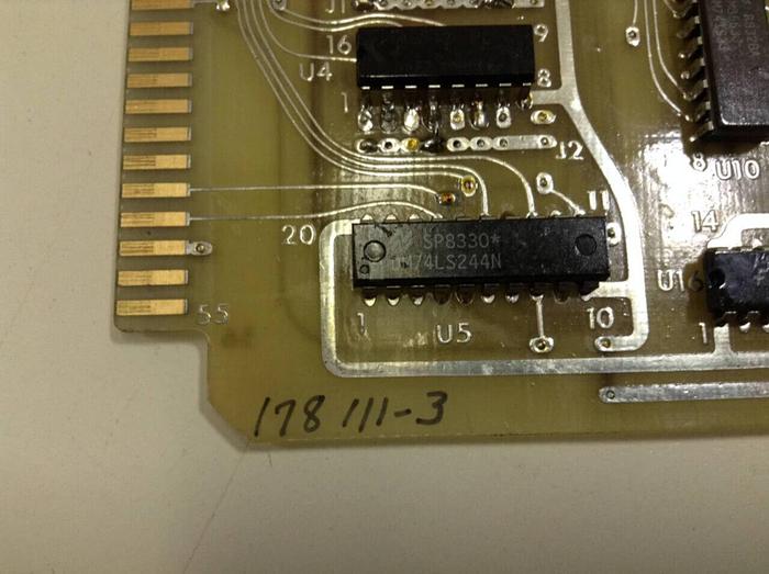 Used SATEC Circuit Board 178110-0 #87203