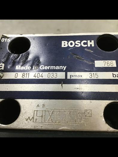 Used BOSCH Valve 0 811 404 209 Used #141309