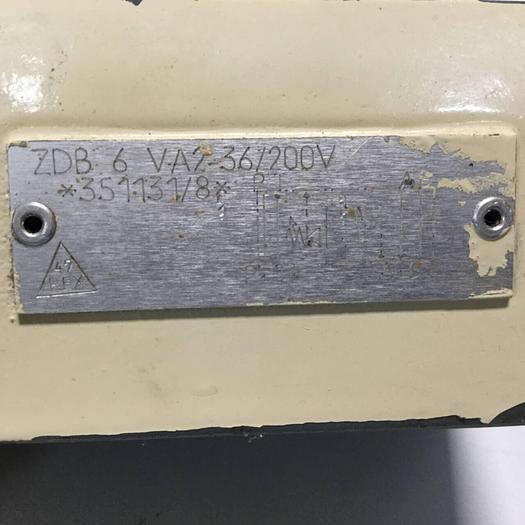 Used REXROTH Valve ZDB6VA236200V #92290