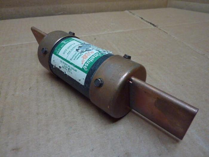 Used LITTELFUSE 225 Amp Fuse FLNR-225 #26741